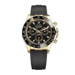 rolex-daytona-cosmograph-yellow-gold-ceramic-black-dial-rubber-strap-116518ln-replica-dyxyc.webp