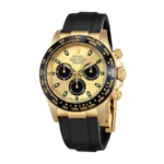 rolex-daytona-yellow-gold-champagneblack-index-dial-ceramic-bezel-oysterflex-rubber-bracelet-116518ln-replica-klmup.webp